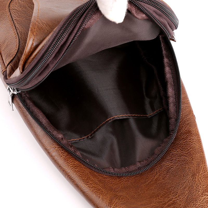 Pechera Casual para Hombre de PU Impermeable para Ciclismo image 7