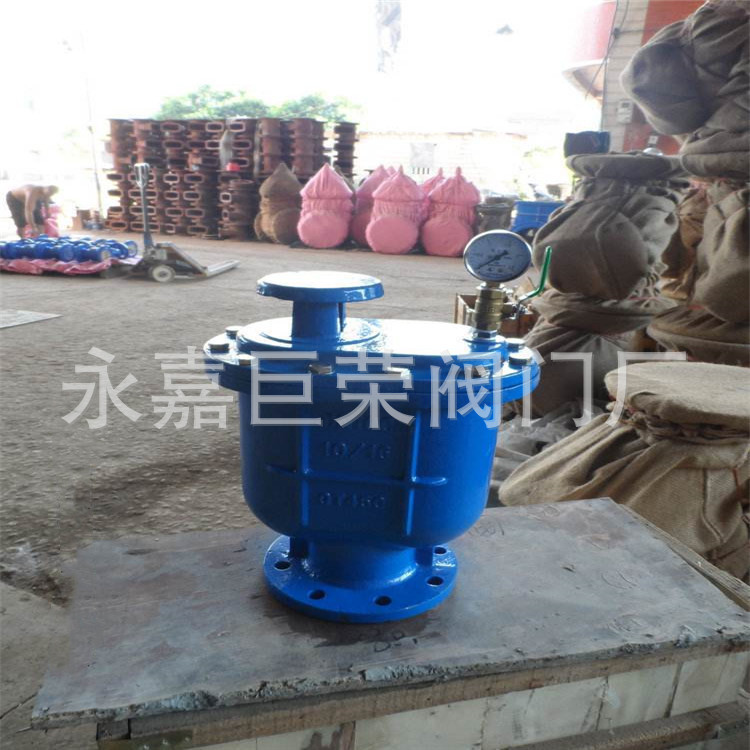 复合式快速排气阀 CARX -16C  DN125 天然橡胶衬胶排气阀