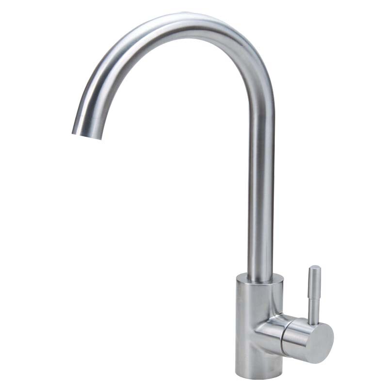 Kitchen faucet hot and cold dish washing basin 304 stainless steel sink faucet direct supply sink mixing valve faucet