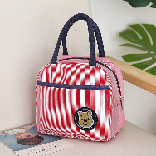 Women's Bags 2024 New Fashion Canvas Handbag Work Small Bag Lunch Box Lunch Bag Mom Casual Handbag