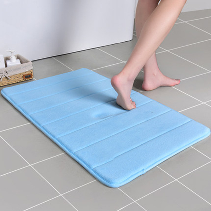 Verdikte koraalvlies, traagschuim met langzame terugvering, absorberende antislipmat voor badkamer, slaapkamer, keukendeur._voghion.com