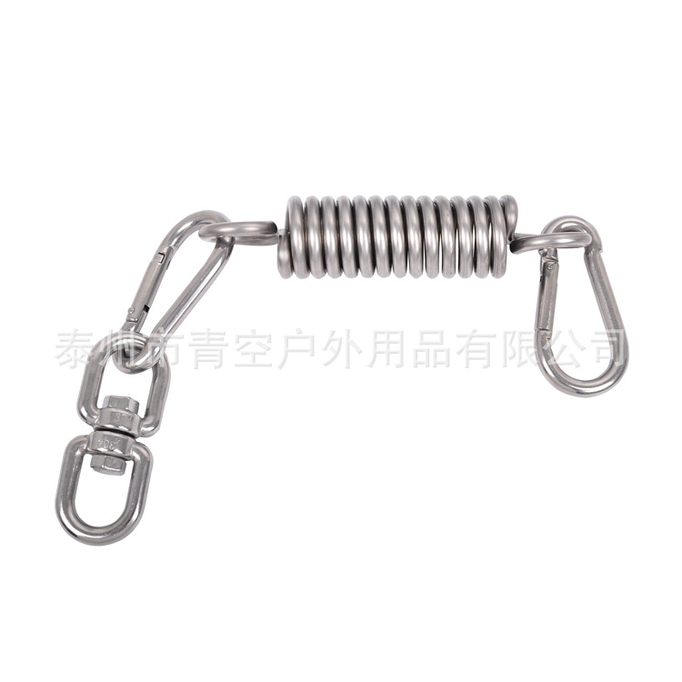 亚马逊秋千弹簧旋转套装 吊椅吊篮减震拉簧弹簧户外配件