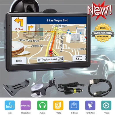 Car Convenient GPS Navigation Navigator Large Screen Hd
