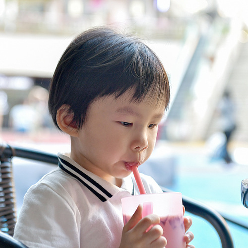 Foldable food-grade silicone straws portable picnic camping bendable beverage juice heat-resistant children's drinking straws