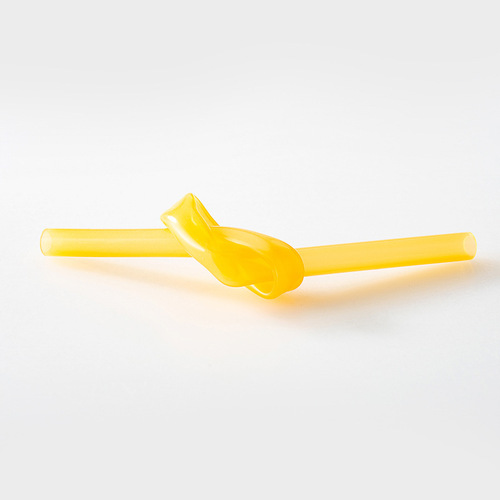 Foldable food-grade silicone straws portable picnic camping bendable beverage juice heat-resistant children's drinking straws