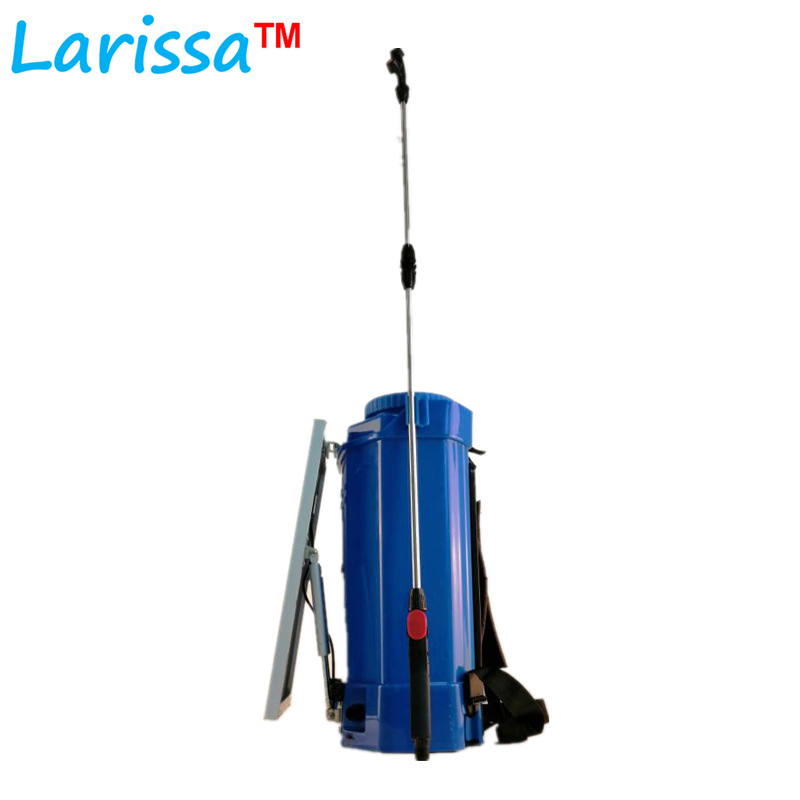 出口跨境电动打药机backpack sprayer农用背负16L20L太阳能喷雾器
