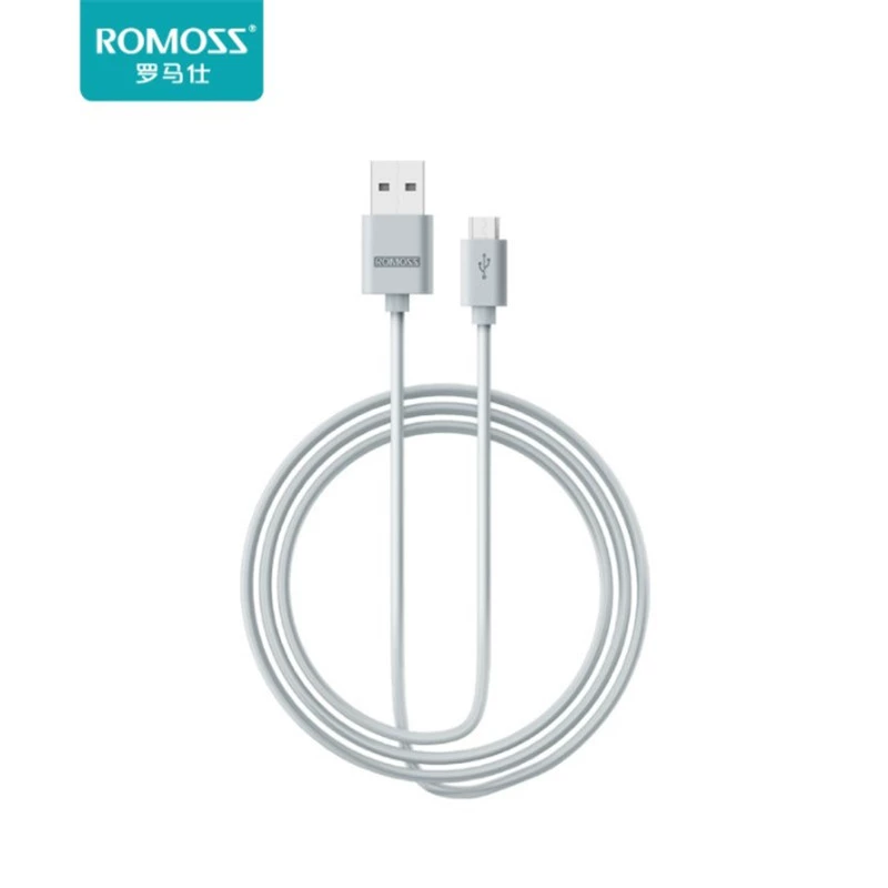 Оптовая Romoss Romans 25см короткий срок мобильная батарея зарядная сокровище Micro Android 2.1A быстрая зарядка кабель