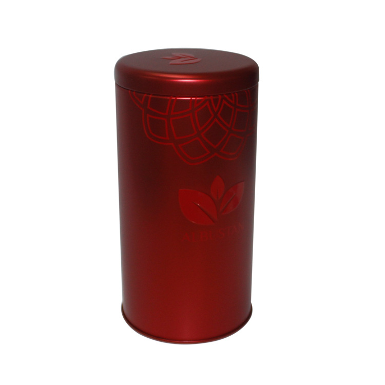 圆形铁罐大红袍茶叶罐咖啡粉咖啡豆密封金属铁罐喜糖饼干圆罐子