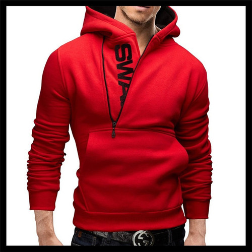  Muscle New Fitness Sports Hoodie Men's Autumn Leisure Running Training Loose Youth Hooded Jacket