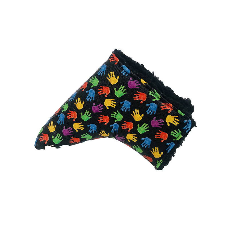 Transfronterizo Venta caliente de la PU cubierta del Club de Golf colorido impermeable pie recto barra de empuje cubierta fuente fábrica de una sola pieza de entrega