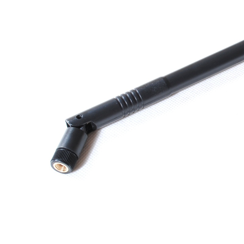 2.4G蓝牙wifi无线监控ZigBee模块路由网卡小折叠胶棒天线黑色白色