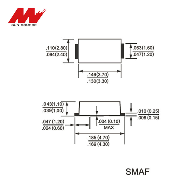 Ƭ US1DF1A 200V 75NS SMAFLõ