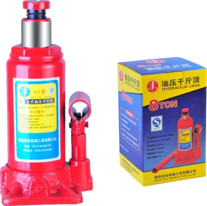 厂家直销 专业生产 佳赛牌 8T立式油压千斤顶 汽车维修千斤顶