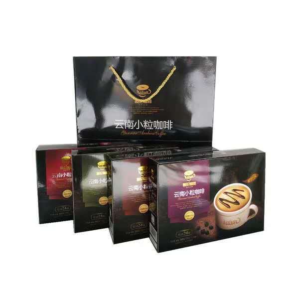 Yunnan Small Grain Coffee Instant Coffee Latte Cappuccino Mocha Italian 360g 24 Sticks Gallen Coffee