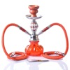 Cross -border supply manufacturers Arabia water smoke pot set double -tube drilling ball cigarette bucket finished product full set Hookah set