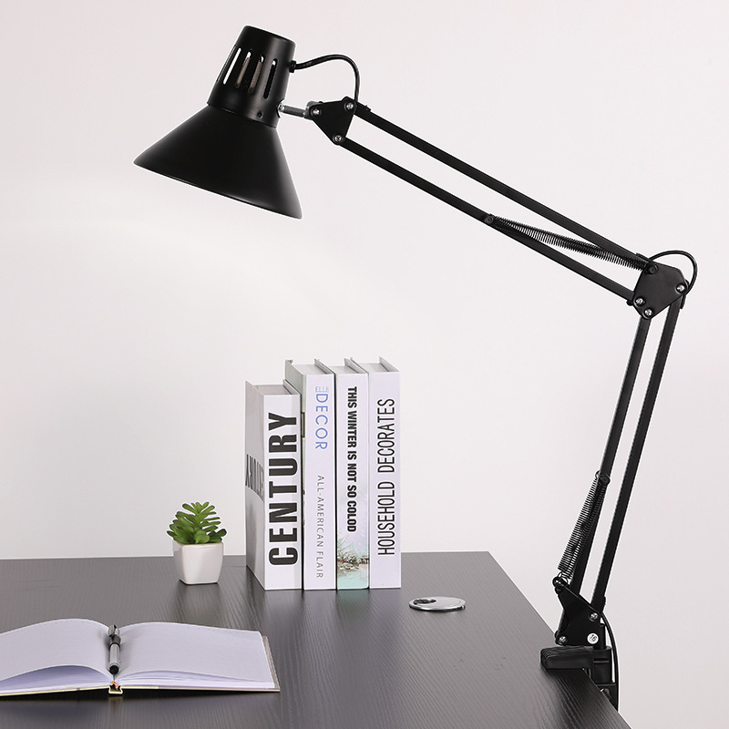 American-style iron eye protection desk tattoo embroidery LED dormitory study bedroom bedside anchor anti-blue light desk lamp American-style iron eye protection desk tattoo embroidery LED dormitory study bedroom bedside anchor anti-blue light desk lamp
