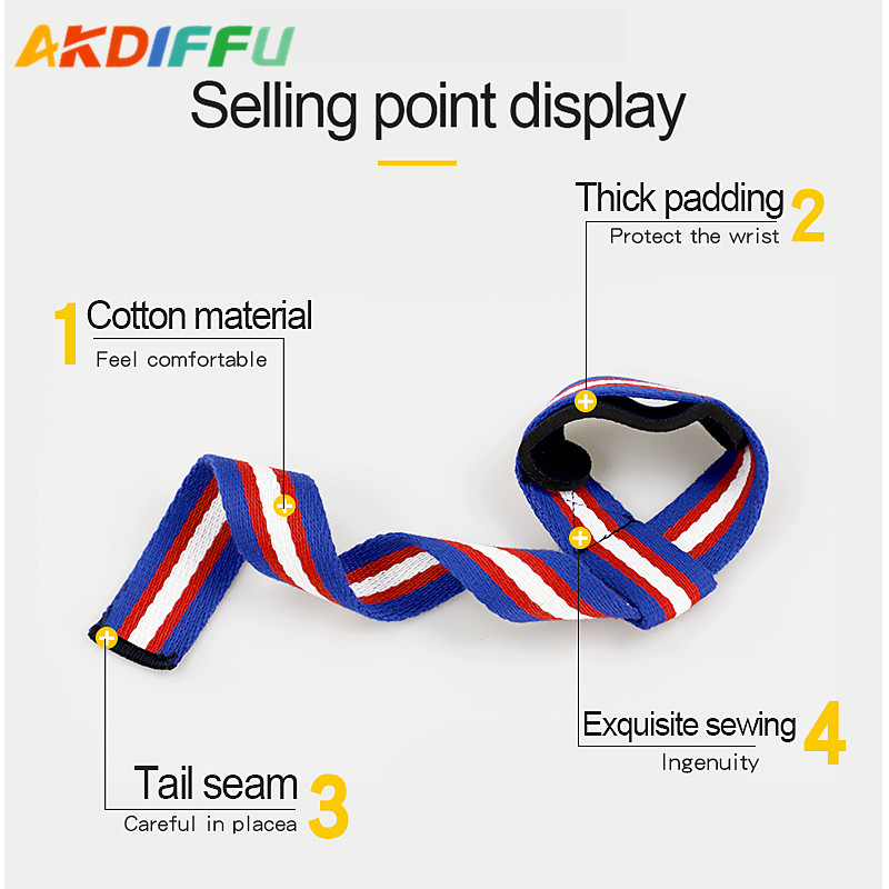 Equipo de protección transfronteriza levantamiento de pesas cinturón de refuerzo barra horizontal mancuerna engrosada cinturón de agarre no fácil de deslizar protector de Palma de fitness