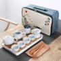 保险元旦商务旅行茶具