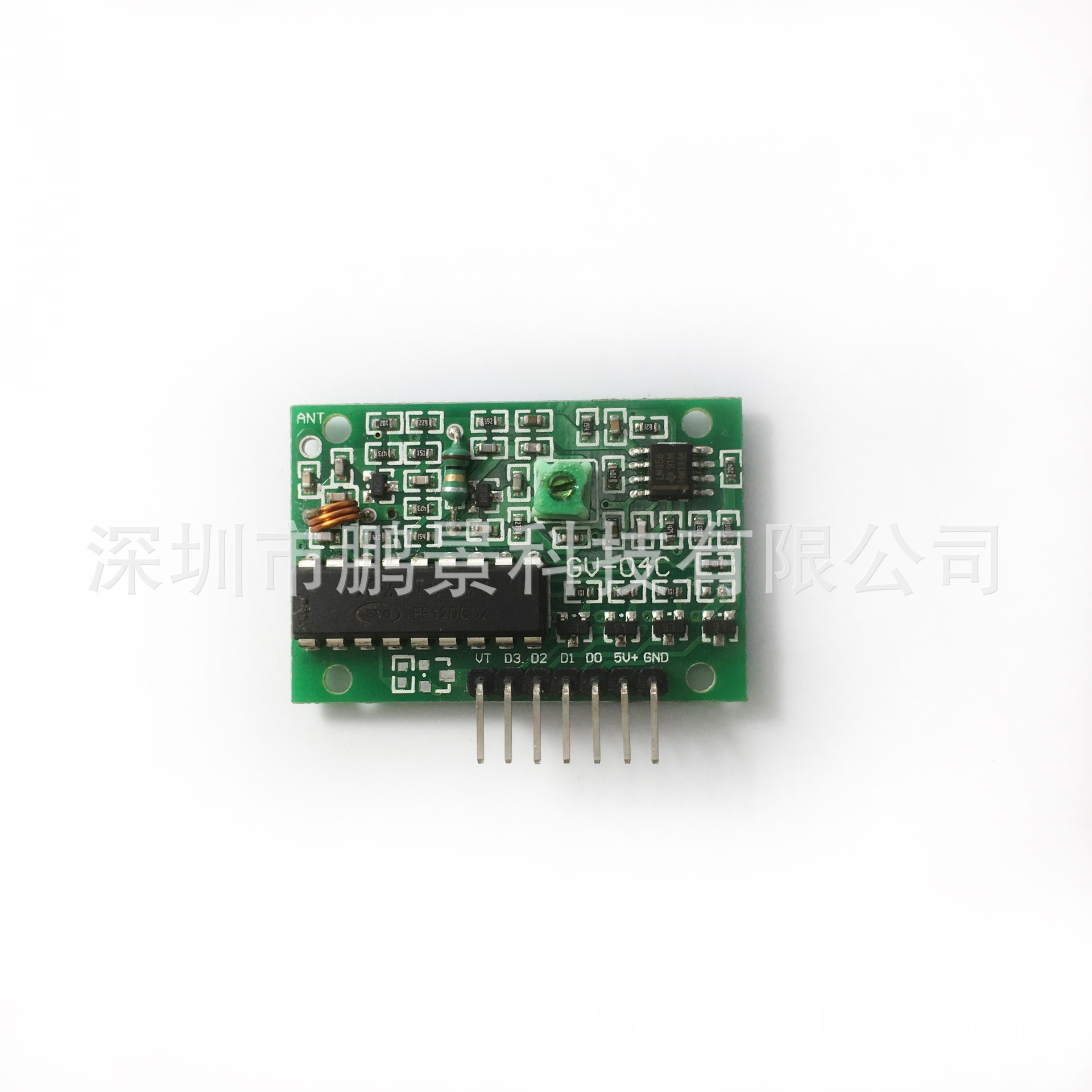 5-Volt Decoding Module Old Alarm Receiving Signal Data Position Complete Shenzhen 315/433Mhz Receiving Module