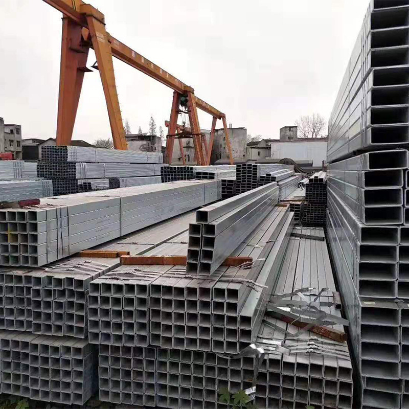 现货供应40*40镀锌方管 薄壁镀锌方管 标准镀锌方管大棚管 规格全