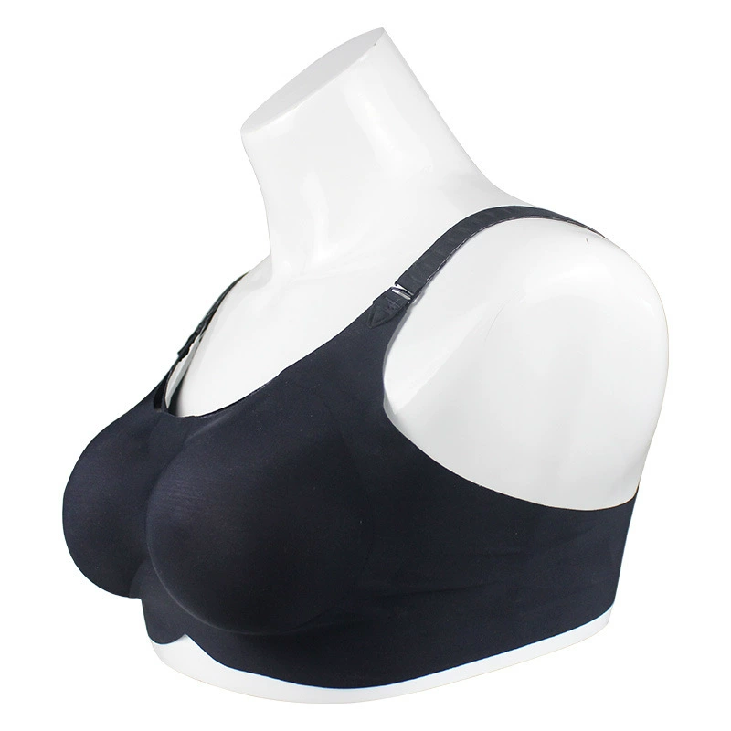 Silicone Bra Prosthesis, Removable Straps, Soft Molded Cups, C-Cup Sizes (70–95C)