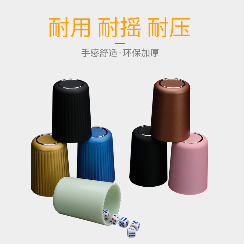 Touch Striped Dice Wholesale KTV Bar Color Color Color Club Nightclub Productos de entretenimiento Impresión de Color Log