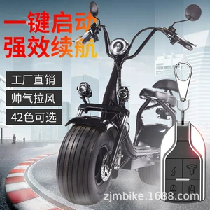 Yeni 60V Harley elektrik skuter, iki nəfərlik, litium batareyalı