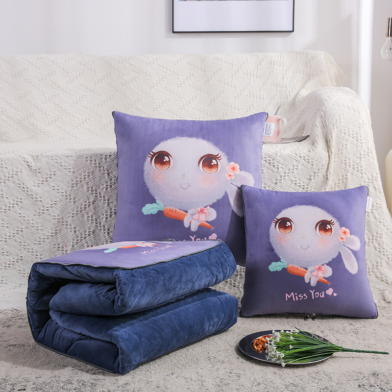 무 토끼 보라색