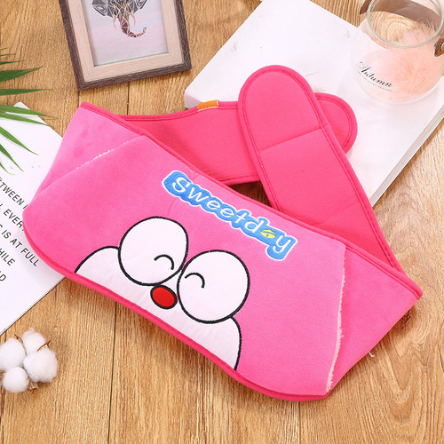 Warming Waist Belt Hot Water Bag Charging Hand Warmer Warm Waist Warmer Plush Girl Cute and Adorable Water-Filled Stomach Protecting Waist Belt