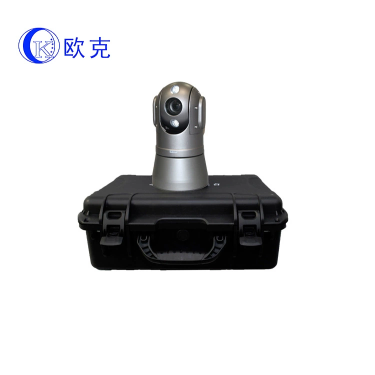 Сетевая коробка обнаружения контроля тканевого шара высокой четкости 4G, удобная камера для чемодана, мобильная система обнаружения точек на корточках