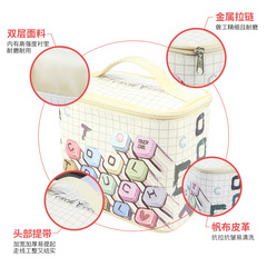 馬克筆收納袋 皮袋裝文具盒肩帶裝筆袋供應送底座文具盒