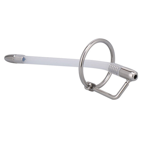 Metal stainless steel catheter, horse eye urethral stimulation urethral soft rubber rod sex supplies manufacturer adult goods