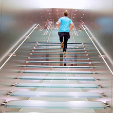 广州玻璃厂批发零售 防滑玻璃地板 地砖 钢化 热销样品