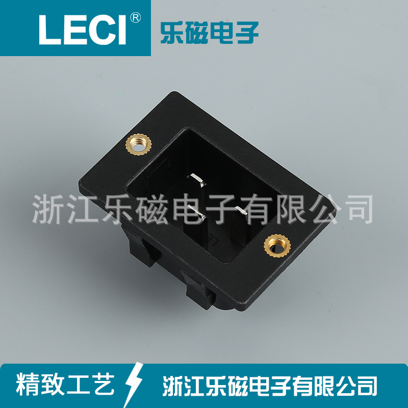 厂家现货供应乐磁DB器具插座DB-20-2AT全铜大电流ac电源插座