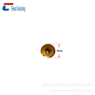 FPCֱ��6mm HF 13.56MhzС������RFID�N��΢��оƬNFC FPC�˺�