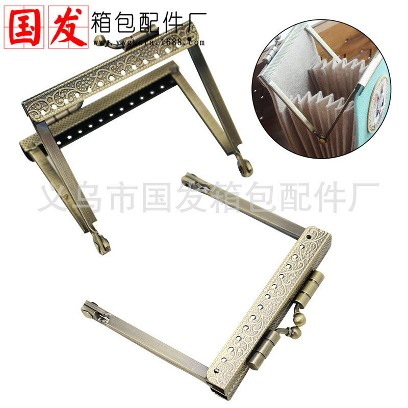 7.5Cm piezas de carro de pierna cuadrada oro bronce, pistola negra, plateada