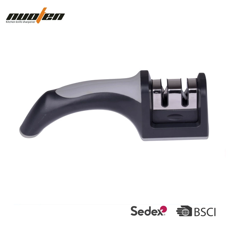 Производители горячих продаж ручки точилки вольфрамовые стальные лезвия кухонный нож кухня с двумя слотами