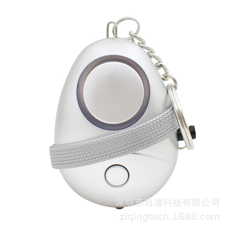 Alarma Personal de Bolsillo Antirrobo con Luz LED para Emergencias