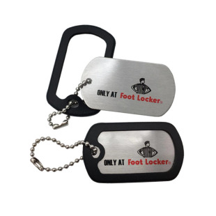 Supply tag dog tag stamping aluminum tag silk screen logo metal tag stainless steel zinc alloy nameplate customization