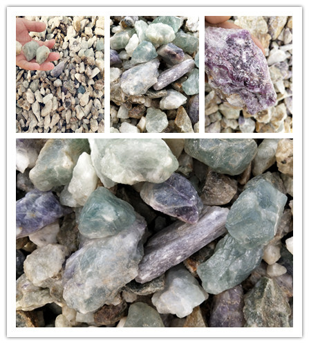 厂家加工浮选萤石粉萤石原矿钢厂冶金工业用 陶瓷用现货矿石克森|ms