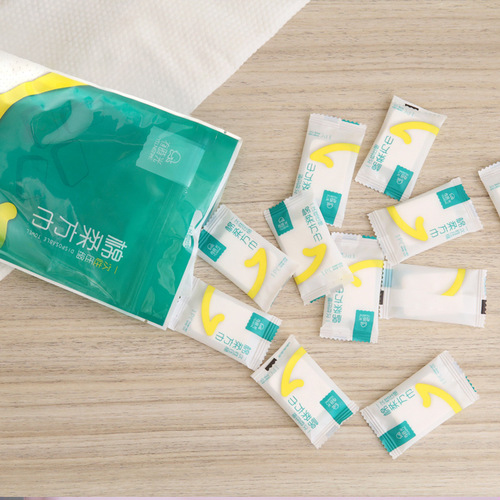Disposable compressed towel face towel female travel hotel business trip thickened portable internet celebrity face cleansing towel small square towel