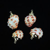 Organic earrings, decorations with accessories, accessory, new collection