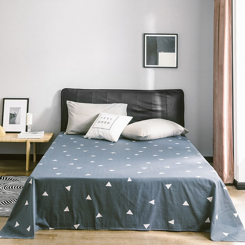 Single bed sheet for student dorms, 1.8m for double beds (unisex), fitted sheet for 1.5m single beds, and kids' pillowcases