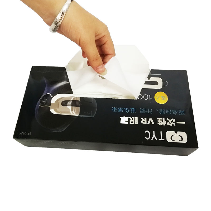 TYC盒装适用MetaQuest3s  Htc vivePico4吸汗一次性无纺布vr眼罩