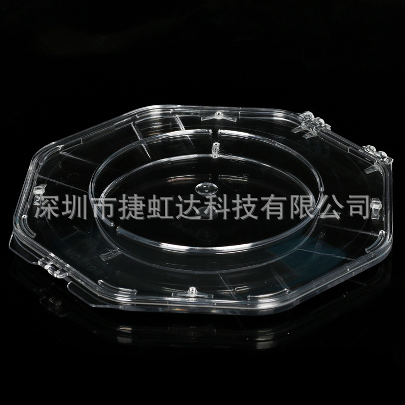 8寸晶圆硅片盒 单片样品展示盒 高透明展示盒 圆片塑料盒