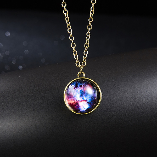 Fashionable double-sided retro pendant