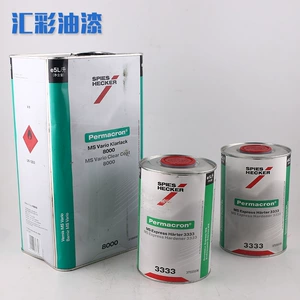 Dupont Scotch-Weld Orta Konsentrasiyalı Çoxfunksiyalı Şəffaf Lak 8000 Təmir Boyası