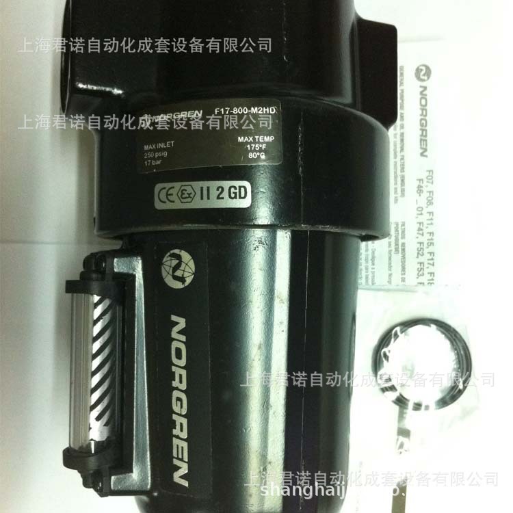 现货G1″过滤器F17-800-M2HD NORGREN 诺冠F17系列管接式过滤器