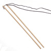 Wooden rod teasing cat stick Mouse teasing cat rod, wooden pole feather pet toy pet teasing cat stick pet supplies