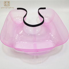 Hair salon hair care shoulder rest, barber shop hair dyeing and ironing tool hair dyeing shoulder rest, hair straightening medicine sink tray to connect the medicine tray